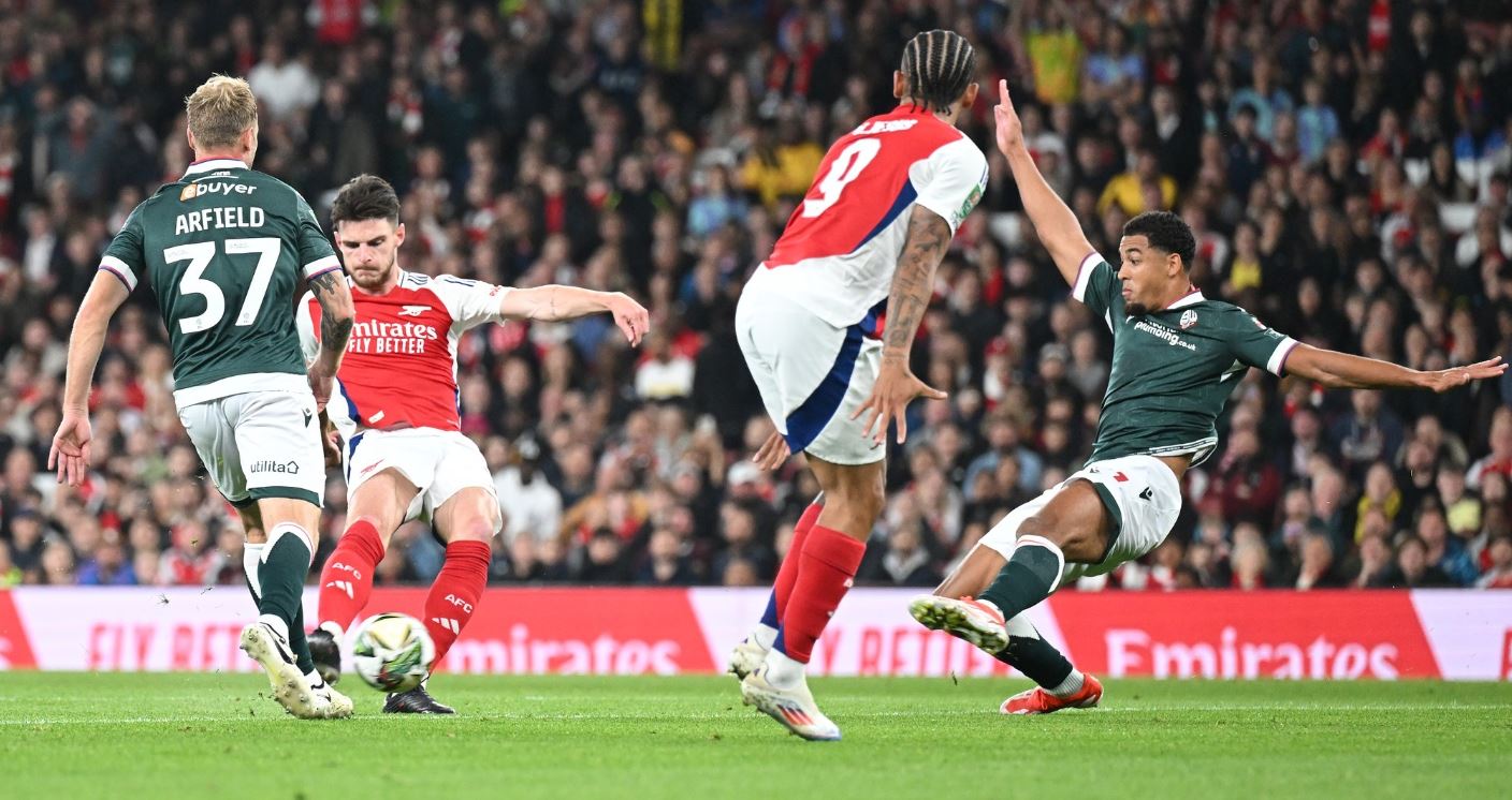 Arsenal vs Bolton Wanderers (01:45 – 26/09) | Xem lại trận đấu