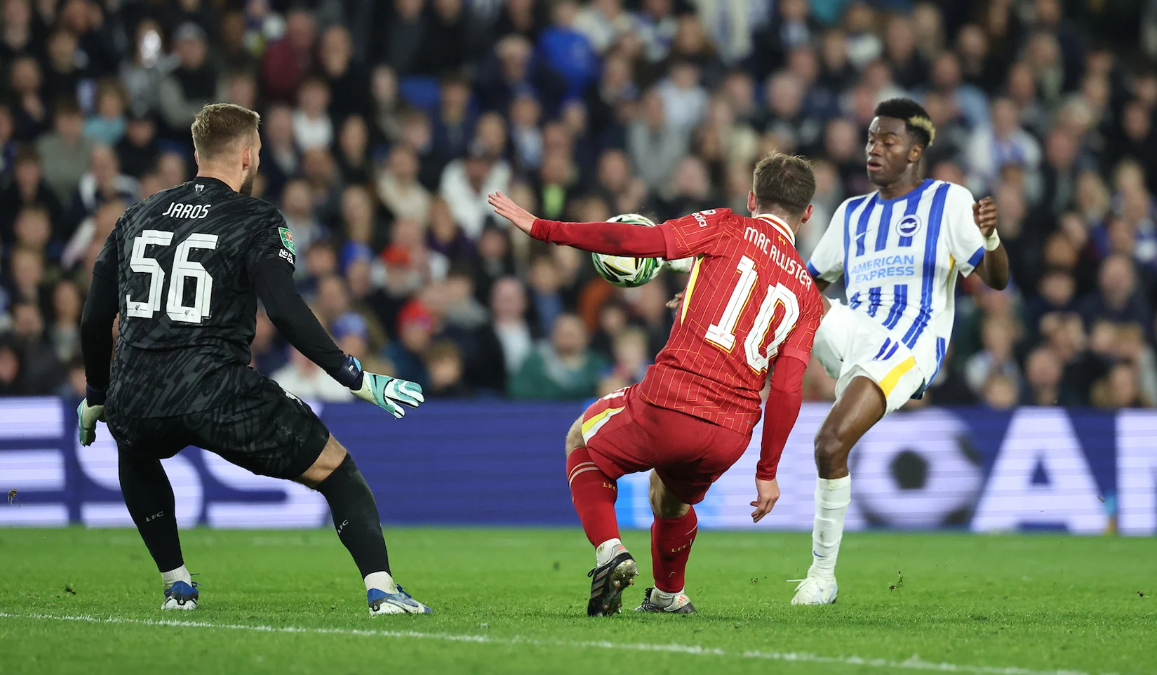 Brighton vs Liverpool (02:30 &#8211; 31/10) | Xem lại trận đấu